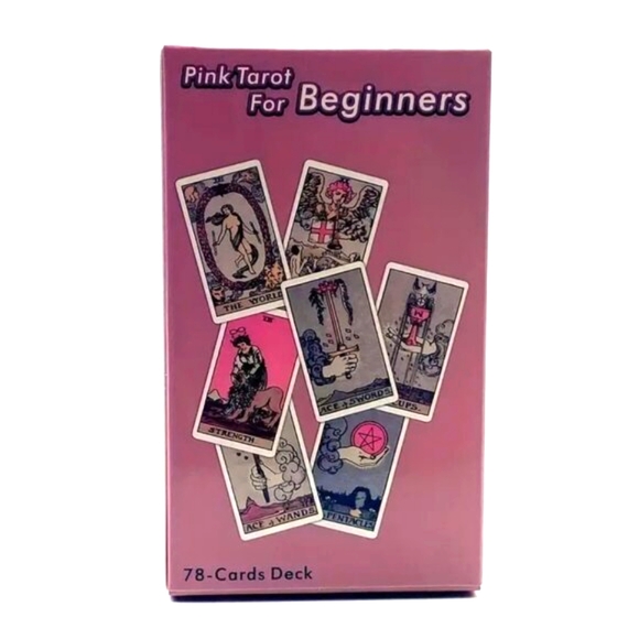 Pink Tarot for Beginners Rider Waite 78 Cards - Picture 6 of 8